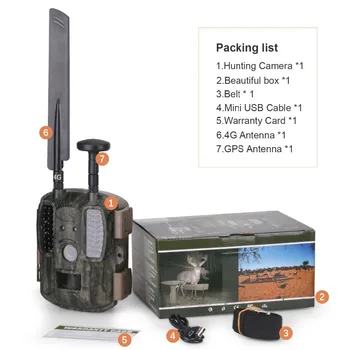 4G Digital Scouting Infrared Hunting Camera 12MP HD Video MMS GPRS GPS Night Vision Photo Trap Wildlife Trail Camera
4G Digital Scouting Infrared Hunting Camera 12MP HD Video MMS GPRS GPS Night Vision Photo Trap Wildlife Trail Camera