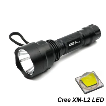 

XM-L2 T6 Q5 LED C8 Flashlight Night Hiking Camping Fishing Waterproof flash light L2 Hunting Torch lamp lampe de torche