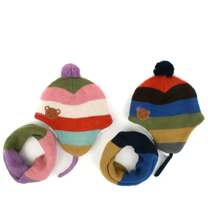 Korean Winghouse Children Scarf Cap Candy Color Set Male Female Knit Neck Warm Hat Winter Baby Girl Boy Hat
Korean Winghouse Children Scarf Cap Candy Color Set Male Female Knit Neck Warm Hat Winter Baby Girl Boy Hat