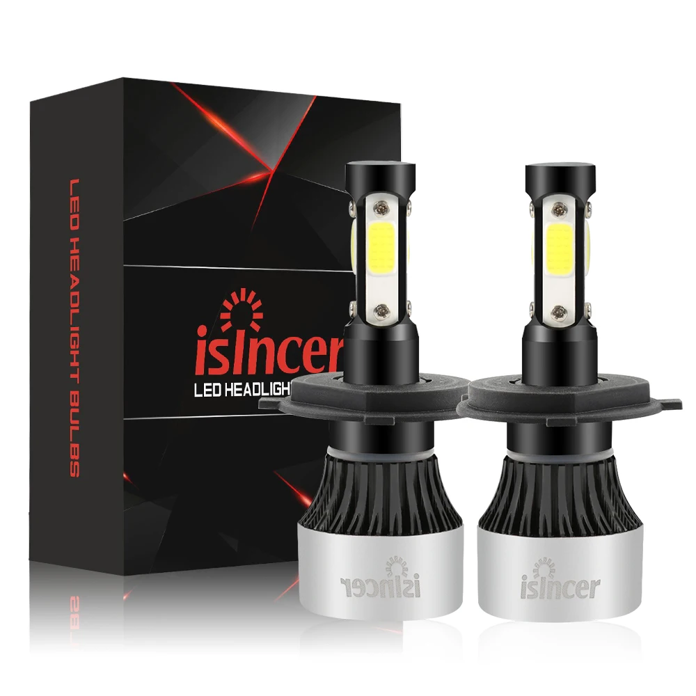 2PCS LED Car Headlights H4 H7 Car 12/24V Lamp Lights 80W 8000LM 9005 9006 H11 LED Fog Light 6000K Car Styling for Auto Headlamps
2PCS LED Car Headlights H4 H7 Car 12/24V Lamp Lights 80W 8000LM 9005 9006 H11 LED Fog Light 6000K Car Styling for Auto Headlamps