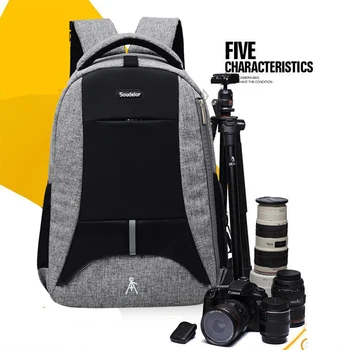Roadfisher Guard Against Theft Nylon Casual Camera Backpack Shoulder Bag With Rain Cover Case For Nikon D7000 D5100 D3100 D90
Roadfisher Guard Against Theft Nylon Casual Camera Backpack Shoulder Bag With Rain Cover Case For Nikon D7000 D5100 D3100 D90