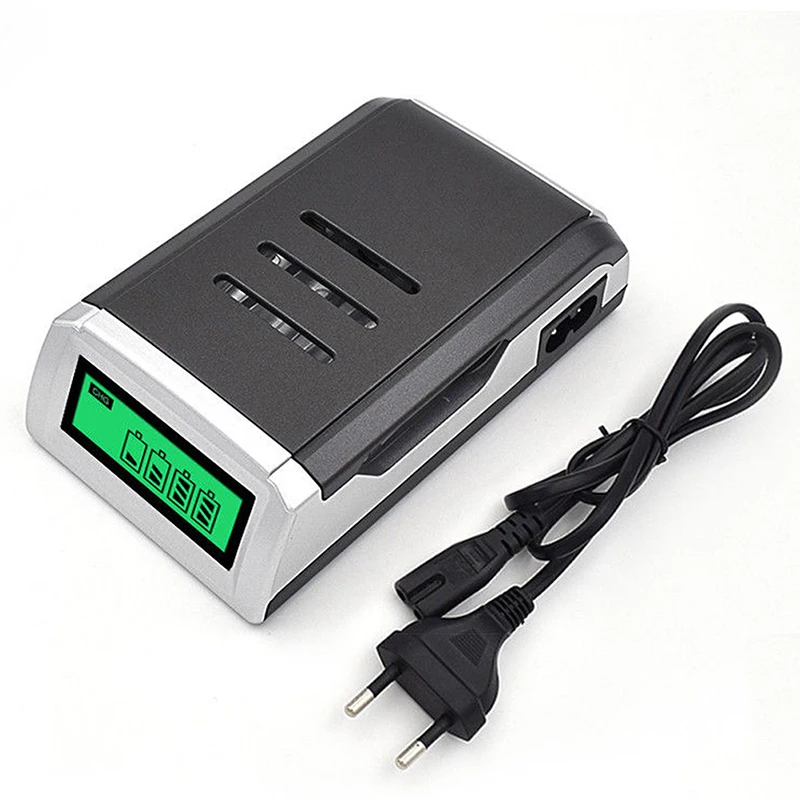 Universal Smart LCD Charger For 9V AA AAA C D Ni-MH Ni-CD Rechargeable Batteries EU /US /UK Plug
Universal Smart LCD Charger For 9V AA AAA C D Ni-MH Ni-CD Rechargeable Batteries EU /US /UK Plug