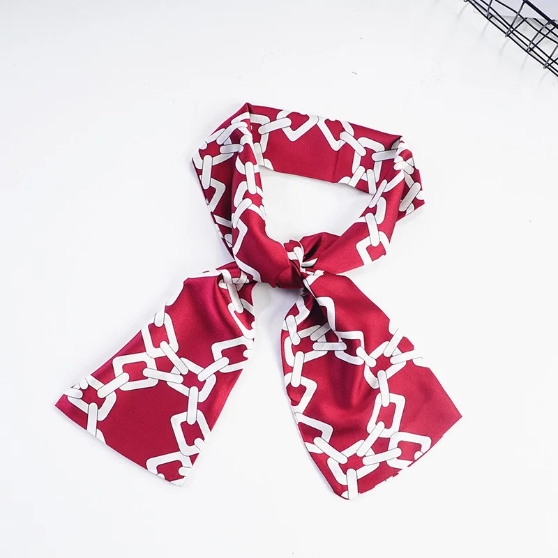 Yishine 15x145cm 2 colors Women Flat Angle Scarf Chain Leopard Patterns Print Long Wraps Scarves Shawl Handkerchief Bag Decor
Yishine 15x145cm 2 colors Women Flat Angle Scarf Chain Leopard Patterns Print Long Wraps Scarves Shawl Handkerchief Bag Decor