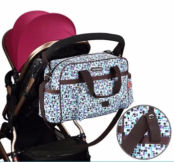 Fashion Waterproof Baby Strollers Diaper Bag for Mother Large Capacity Multifunction Bolsa Maternidade with Changing Mat
Fashion Waterproof Baby Strollers Diaper Bag for Mother Large Capacity Multifunction Bolsa Maternidade with Changing Mat