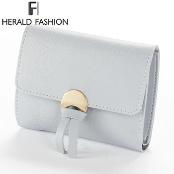 Herald Fashion Women Wallet Tassel Short Wallets Large Capacity Hasp Ladies Bag Purse Money Female Credit Card Coin Card Holder
Herald Fashion Women Wallet Tassel Short Wallets Large Capacity Hasp Ladies Bag Purse Money Female Credit Card Coin Card Holder