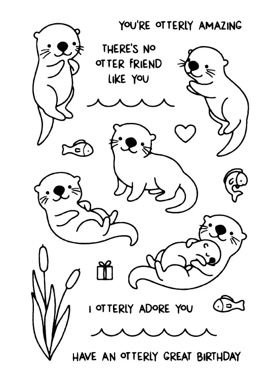 Otter/Transparent Clear Stamps for DIY Scrapbooking/Card Making/Kids Christmas Fun Decoration Supplies
Otter/Transparent Clear Stamps for DIY Scrapbooking/Card Making/Kids Christmas Fun Decoration Supplies
