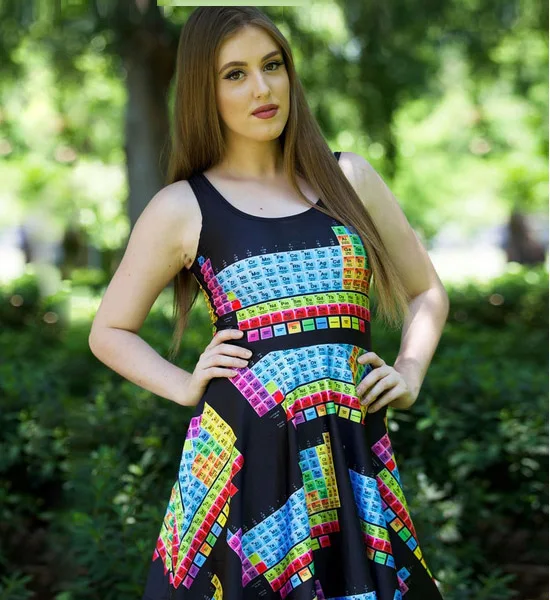 1202 Sexy Girl Women Summer periodic table chemistry 3D Prints Reversible Sleeveless Skater Pleated Dress plus size
1202 Sexy Girl Women Summer periodic table chemistry 3D Prints Reversible Sleeveless Skater Pleated Dress plus size