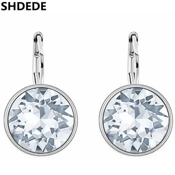 SHDEDE Round Crystal from Swarovski Drop Earrings For Women Fashion Jewelry Clear Rhinestone Classic Simple Accessories -
SHDEDE Round Crystal from Swarovski Drop Earrings For Women Fashion Jewelry Clear Rhinestone Classic Simple Accessories -