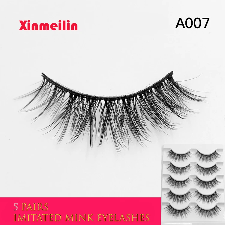 eyelashes 5 pairs 3D faux natural long thick individual false eyelashes extension lashes wholesale eyelashes with eyelash boxess
eyelashes 5 pairs 3D faux natural long thick individual false eyelashes extension lashes wholesale eyelashes with eyelash boxess