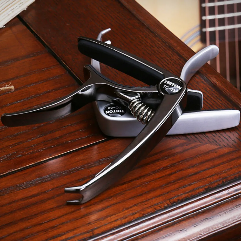 TC-20 Capo Tuner - Spring Clamp Metal Capo with Built-In Tuner in 4 Colors  - MyCapos