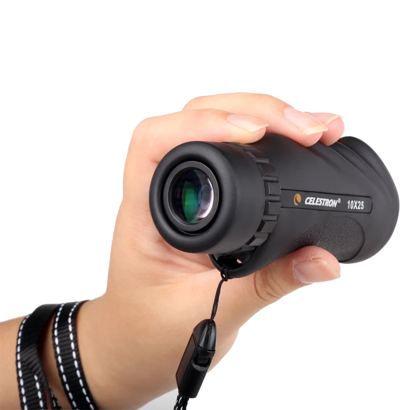 CELESTRON NATURE 10x25 monocular telescope with BAK-4 prisms single telescope high speed single hand outdoor portable
CELESTRON NATURE 10x25 monocular telescope with BAK-4 prisms single telescope high speed single hand outdoor portable