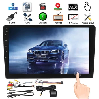 Universal 2 Din Car Multimedia Player 10.1'' Android 8.1 Car Stereo Radio GPS Navigation Bluetooth WIFI Audio Mirrorlink
Universal 2 Din Car Multimedia Player 10.1'' Android 8.1 Car Stereo Radio GPS Navigation Bluetooth WIFI Audio Mirrorlink