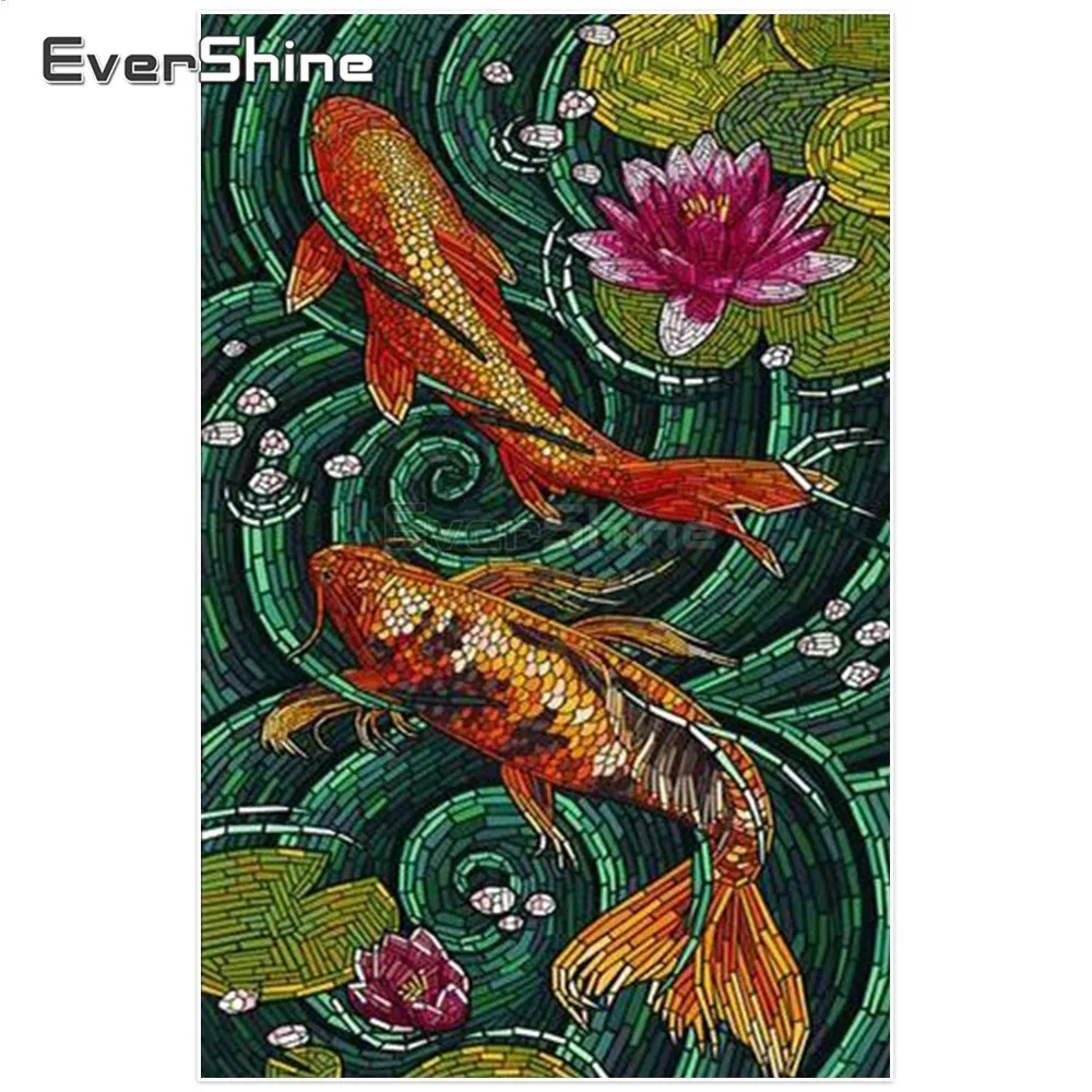 Evershine Diamond Embroidery Fish Pictures Of Rhinestones Full Square Diamond Painting Cross Stitch Animals Wall Decor Gift
Evershine Diamond Embroidery Fish Pictures Of Rhinestones Full Square Diamond Painting Cross Stitch Animals Wall Decor Gift