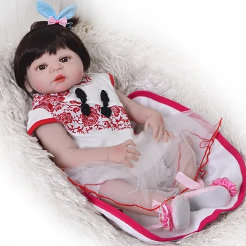 23inch reborn babies doll handmade 57cm Realistic simulation real touch Babies Doll Lovely Birthday Gift Present toys for sale
23inch reborn babies doll handmade 57cm Realistic simulation real touch Babies Doll Lovely Birthday Gift Present toys for sale