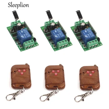 Sleeplion 433Mhz Universal Wireless Remote Control Switch DC 12V 1CH relay Receiver Module RF Transmitter Remote Controls 315MHz
Sleeplion 433Mhz Universal Wireless Remote Control Switch DC 12V 1CH relay Receiver Module RF Transmitter Remote Controls 315MHz