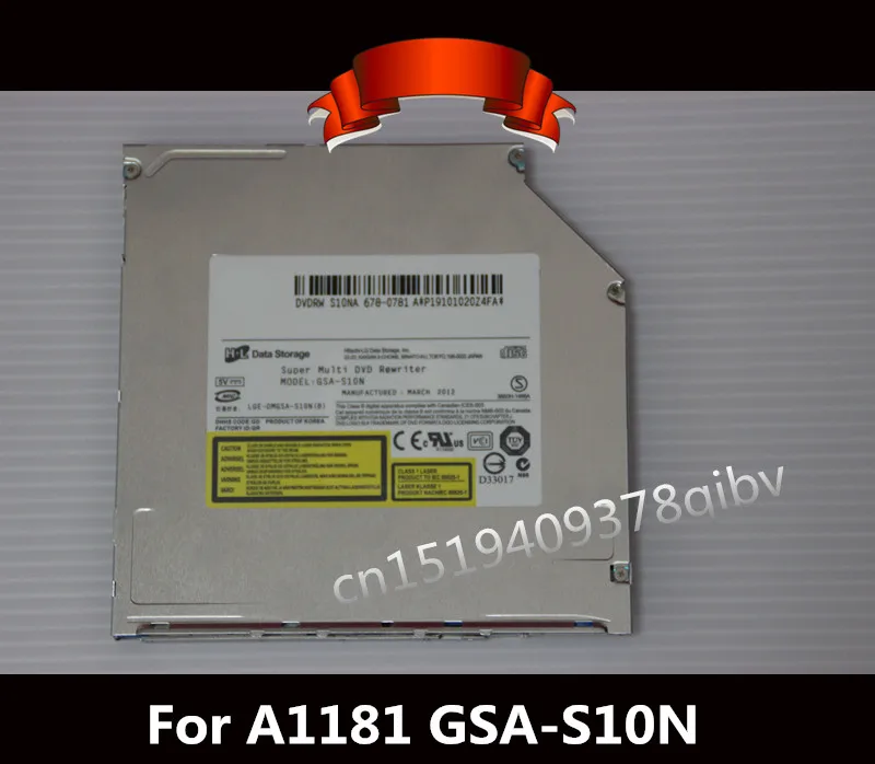 Superdrive CD DVD Burner Drive For Macbook Pro A1181 Multi Sata DVD Rewriter DVDRW GSA-S10N
Superdrive CD DVD Burner Drive For Macbook Pro A1181 Multi Sata DVD Rewriter DVDRW GSA-S10N