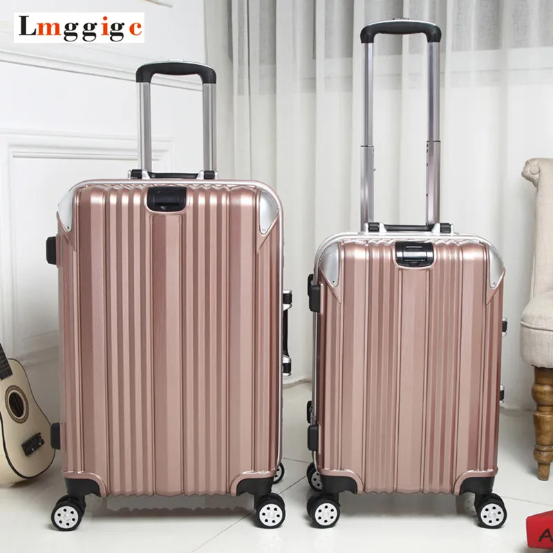 Men Aluminum frame Rolling Luggage,Travel Suitcase Bag,Women Trolley Case, wheel Carry-On, 20"24"inch Nniversal wheel Box
Men Aluminum frame Rolling Luggage,Travel Suitcase Bag,Women Trolley Case, wheel Carry-On, 20"24"inch Nniversal wheel Box