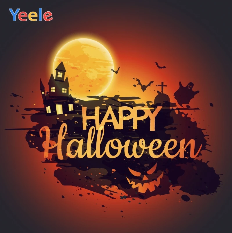 Yeele Halloween Moon Ghost Bats tomb Castle ghastly Photography Backdrops Personalized Photographic Backgrounds For Photo Studio
Yeele Halloween Moon Ghost Bats tomb Castle ghastly Photography Backdrops Personalized Photographic Backgrounds For Photo Studio