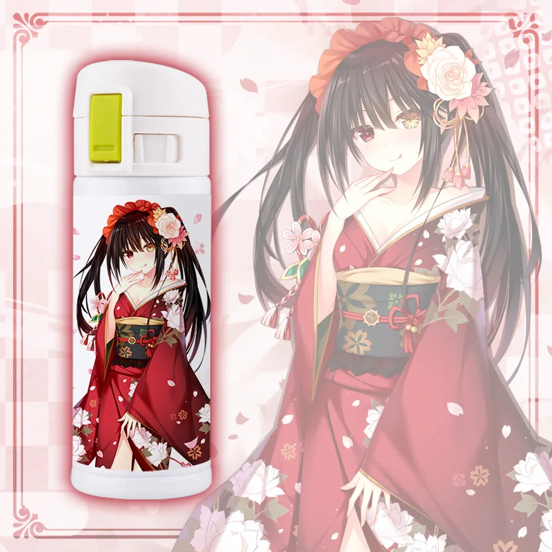 Anime DATE A LIVE Tokisaki Kurumi Cosplay Cup Water Drinking Vaccum Thermos Bottle Student Gift
Anime DATE A LIVE Tokisaki Kurumi Cosplay Cup Water Drinking Vaccum Thermos Bottle Student Gift