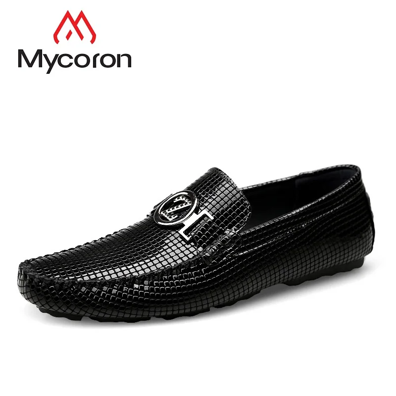Mycoron Luxury Fashion Brand Men's Genuine Embossed Leather Loafer Shoes Comfortable A Pedal Lazy Shoe Soft Bottom Driving Shoes
Mycoron Luxury Fashion Brand Men's Genuine Embossed Leather Loafer Shoes Comfortable A Pedal Lazy Shoe Soft Bottom Driving Shoes