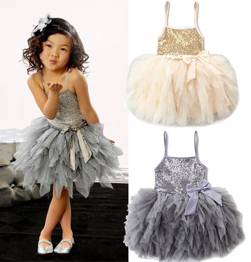 2017 Cute Princess Kids Girls Dresses Lace Bowknot Sequins Strappy Tutu Dress Wedding Party
2017 Cute Princess Kids Girls Dresses Lace Bowknot Sequins Strappy Tutu Dress Wedding Party