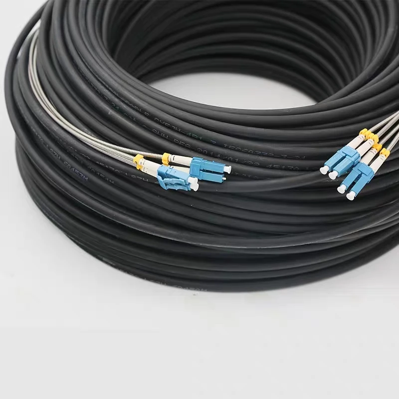 250mtr Outdoor CPRI Fiber optic Patch cord LC SC FC ST 4 cores SM drop patch cable Singlemode FTTH FTTA jumper ELINK 4 fibers
250mtr Outdoor CPRI Fiber optic Patch cord LC SC FC ST 4 cores SM drop patch cable Singlemode FTTH FTTA jumper ELINK 4 fibers