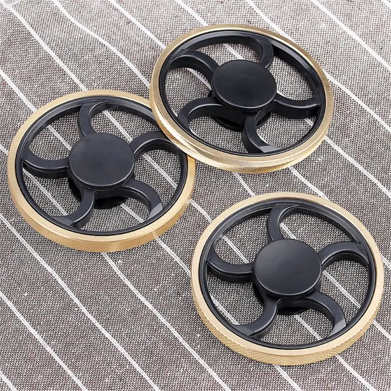 Hand Spinner Round Fidget Gyro Torqbar Brass Finger Toy EDC Focus ADHD Autism Fidget Spinner
Hand Spinner Round Fidget Gyro Torqbar Brass Finger Toy EDC Focus ADHD Autism Fidget Spinner