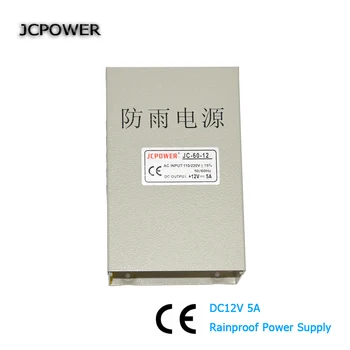 JCPOWER Output DC 12V 5A max 60W LED Power Supply rain-proof LED rainproof Light Power adapter outdoor application
JCPOWER Output DC 12V 5A max 60W LED Power Supply rain-proof LED rainproof Light Power adapter outdoor application