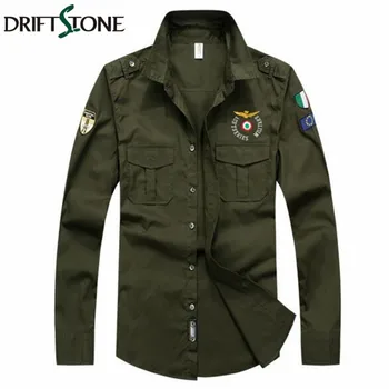 New Casual Mens Military Shirts Long Sleeve Fashion Autumn Spring Men Combat Army Shirts Quality Cotton Plus Size Men Clothing
New Casual Mens Military Shirts Long Sleeve Fashion Autumn Spring Men Combat Army Shirts Quality Cotton Plus Size Men Clothing