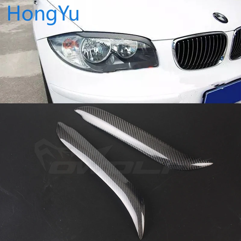 For BMW 1 Series E81 E82 E87 E88 2004-2010 Carbon Fiber Headlight Cover Eyebrows Eyelid Trim Sticker
For BMW 1 Series E81 E82 E87 E88 2004-2010 Carbon Fiber Headlight Cover Eyebrows Eyelid Trim Sticker