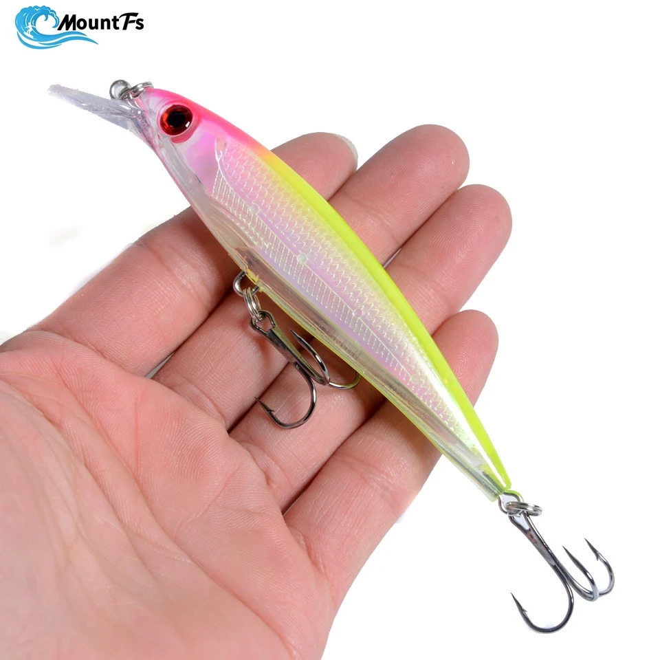 Fishing Lures 11CM/13.5g Minnow Lure 8 Color Select High Quality Hard Bait Crankbait Wobbler Fishing Tackle Wholesale 6# Hooks
Fishing Lures 11CM/13.5g Minnow Lure 8 Color Select High Quality Hard Bait Crankbait Wobbler Fishing Tackle Wholesale 6# Hooks