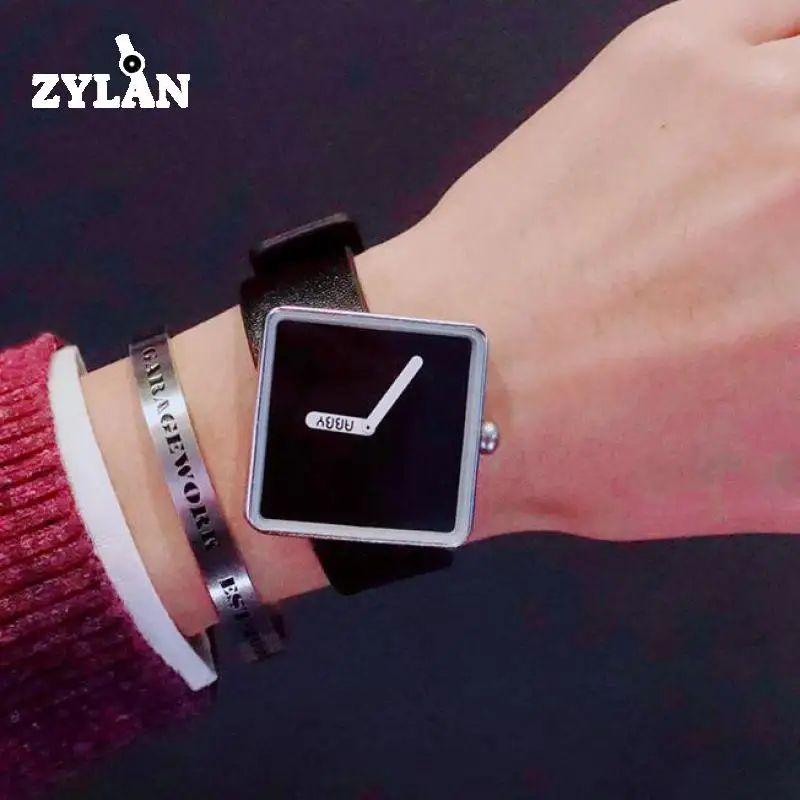ZYLAN Fashion Creative Men Unique Square Quartz Wristwatches Modish Stylish Man Simple Watch Boys Student Hours Watches
ZYLAN Fashion Creative Men Unique Square Quartz Wristwatches Modish Stylish Man Simple Watch Boys Student Hours Watches
