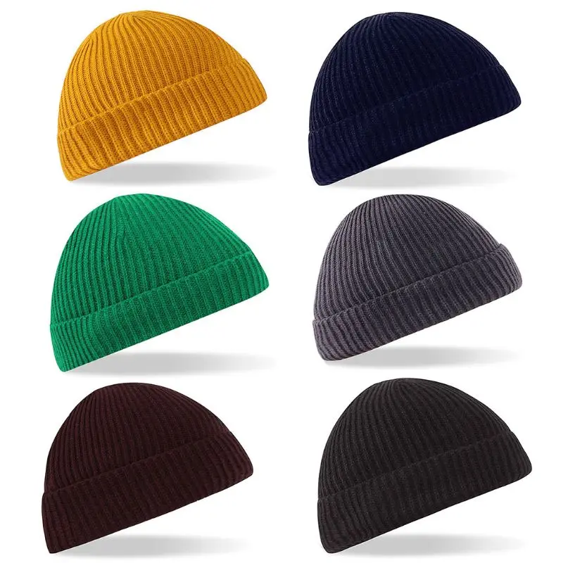 Fashion New Women Men Unisex Winter Knitted Hat Cuffed Solid Color Single Flanging Vertical Stripes Baggy Beanie Cap Slouchy
Fashion New Women Men Unisex Winter Knitted Hat Cuffed Solid Color Single Flanging Vertical Stripes Baggy Beanie Cap Slouchy