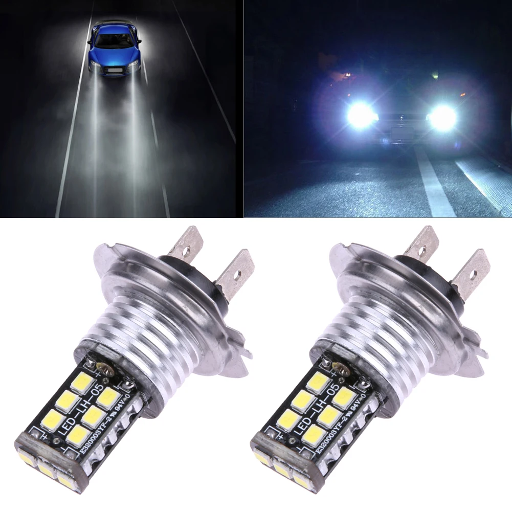 VODOOL 2pcs H7 Auto LED Fog Light for Universal Cars 15SMD Canbus Error Free White Car Automobiles Fog Running Light Styling
VODOOL 2pcs H7 Auto LED Fog Light for Universal Cars 15SMD Canbus Error Free White Car Automobiles Fog Running Light Styling