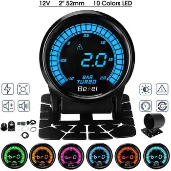 2" 52mm Car Turbo Boost Pressure Gauge Meter Digital LED Display w/Sensor 2 BAR Gauge Holder Free
2" 52mm Car Turbo Boost Pressure Gauge Meter Digital LED Display w/Sensor 2 BAR Gauge Holder Free