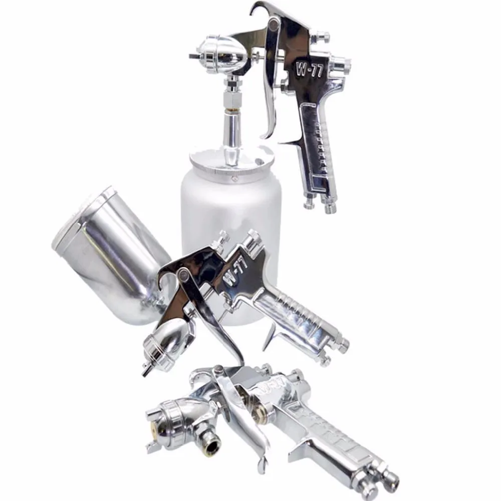 Hot sell hvlp W-77 2.0mm powerful paint spray gun,wall paint spray gun, Car Painting Furniture Caoting Paint Gun.
Hot sell hvlp W-77 2.0mm powerful paint spray gun,wall paint spray gun, Car Painting Furniture Caoting Paint Gun.
