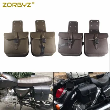 ZORBYZ 1 Pair Retro Faux Leather Saddlebag Saddle Side Tool Bags Panniers For Harley Honda Kawasaki Custom
ZORBYZ 1 Pair Retro Faux Leather Saddlebag Saddle Side Tool Bags Panniers For Harley Honda Kawasaki Custom