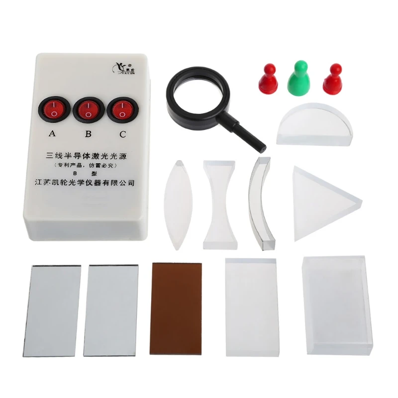 The best Optical Equipments Experiments Concave Convex Lens Prism Set Physical Optical Kit Laboratory Equipment APR20_30
The best Optical Equipments Experiments Concave Convex Lens Prism Set Physical Optical Kit Laboratory Equipment APR20_30