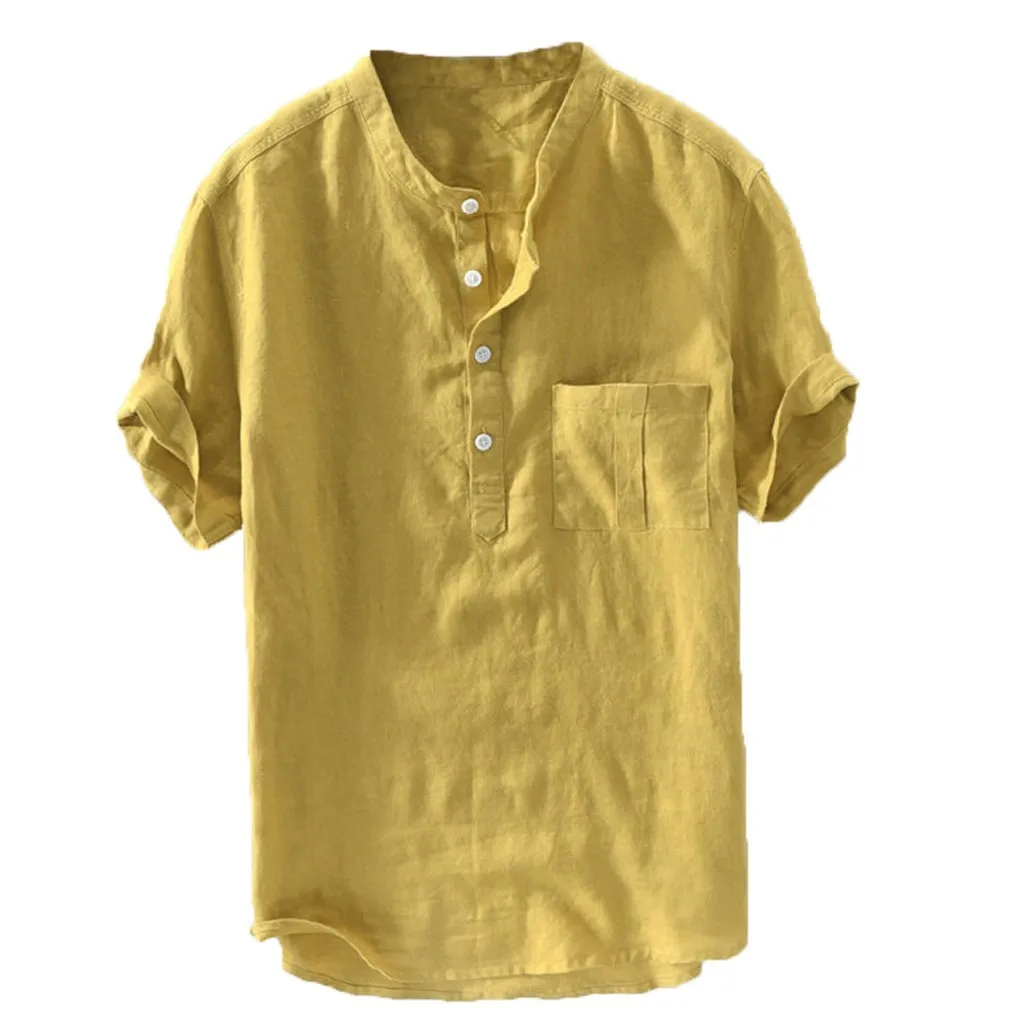 JAYCOSIN 2019 New Summer Men Shirts New Pure Cotton Hemp Button Short Sleeves Fashion Large blouses tops camisa masculina 9702
JAYCOSIN 2019 New Summer Men Shirts New Pure Cotton Hemp Button Short Sleeves Fashion Large blouses tops camisa masculina 9702