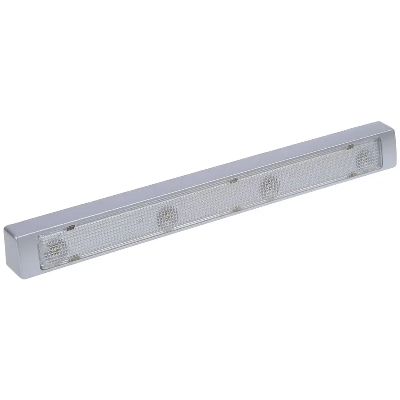 Shaking LED Sensor Motion Detector Drawer Saving Energy Light Lamp for Kitchen Silver
Shaking LED Sensor Motion Detector Drawer Saving Energy Light Lamp for Kitchen Silver