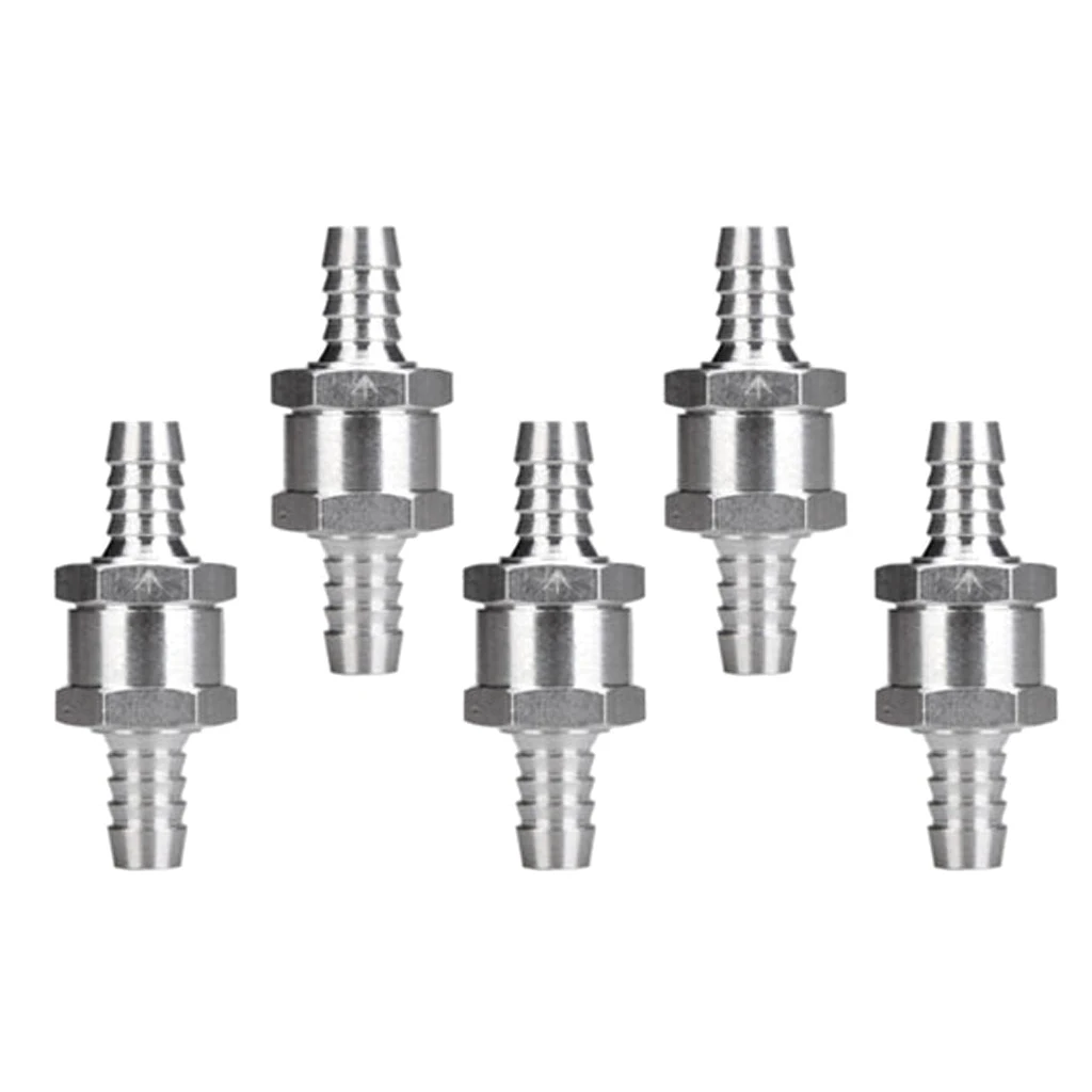 Fuel Non Return One Way Check Valve Aluminium Alloy Petrol Diesel for Marine Automotive Caravans Agriculture Fuel Non Return One Way Check Valve Aluminium Alloy Petrol Diesel for Marine Automotive Caravans Agriculture