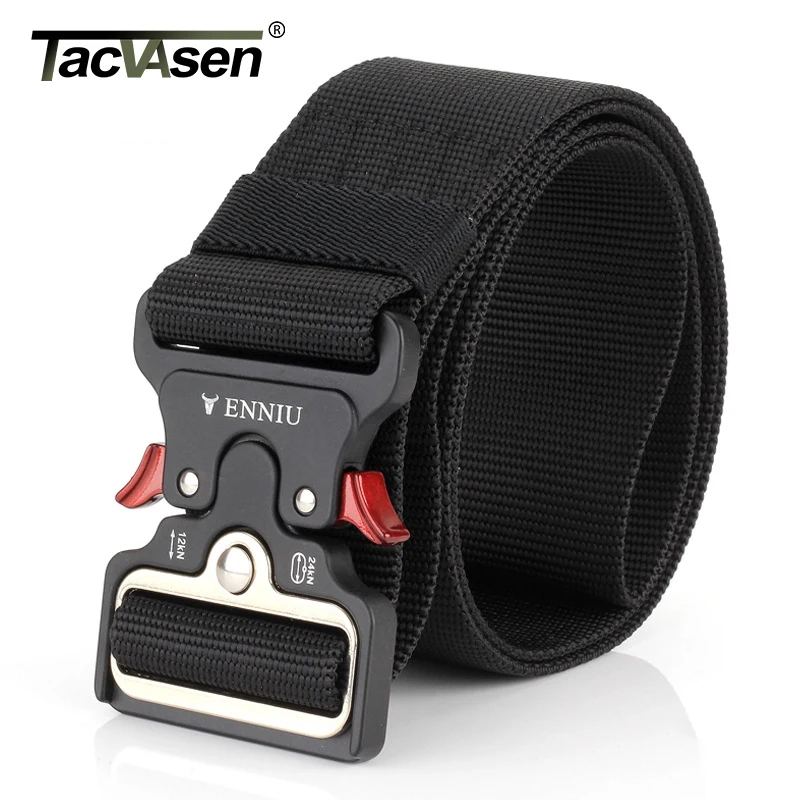 TACVASEN Military Men Belts Paintball Equipment Military Belt 5CM Heavy Duty US Soldier Combat Tactical Belts Nylon Waistband
TACVASEN Military Men Belts Paintball Equipment Military Belt 5CM Heavy Duty US Soldier Combat Tactical Belts Nylon Waistband