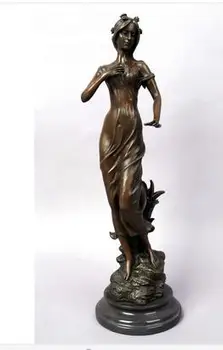 Art Bronze home decoration Classical hot cast modern lady sculpture dressed woman de figurine bronze statue home
Art Bronze home decoration Classical hot cast modern lady sculpture dressed woman de figurine bronze statue home