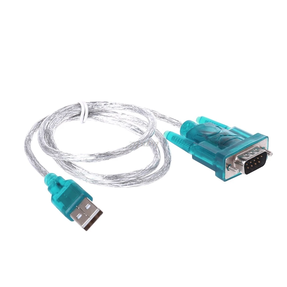 USB к RS232 последовательный порт 9 контактный кабель DB9 адаптер последовательного com