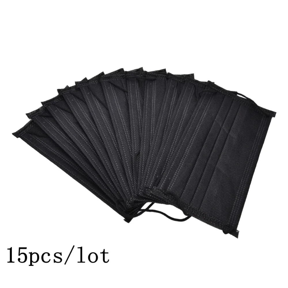 15pcs Non Woven Black tattoo Disposable Face Mask Independent packaging Medical dental Earloop Anti-Dust Face Surgical Masks
15pcs Non Woven Black tattoo Disposable Face Mask Independent packaging Medical dental Earloop Anti-Dust Face Surgical Masks