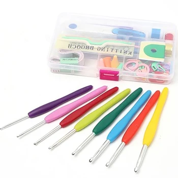 Practical Crochet Hook Tools Set Weave Crochet kit Combination Metal Aluminum Crochet Needle DIY Handcraft Tools
Practical Crochet Hook Tools Set Weave Crochet kit Combination Metal Aluminum Crochet Needle DIY Handcraft Tools