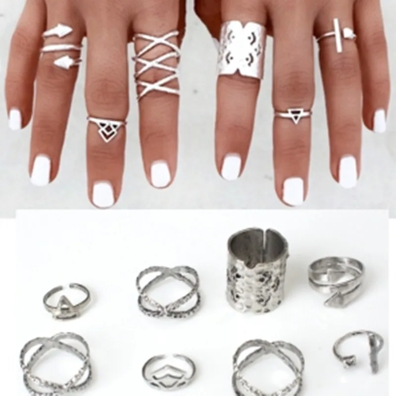 2018 8Pcs/Set Punk Female Big Opal Ring Set Retro Antique Silver Lucky Arrow Midi Finger Rings for Women Stone Vintage Jewelry
2018 8Pcs/Set Punk Female Big Opal Ring Set Retro Antique Silver Lucky Arrow Midi Finger Rings for Women Stone Vintage Jewelry