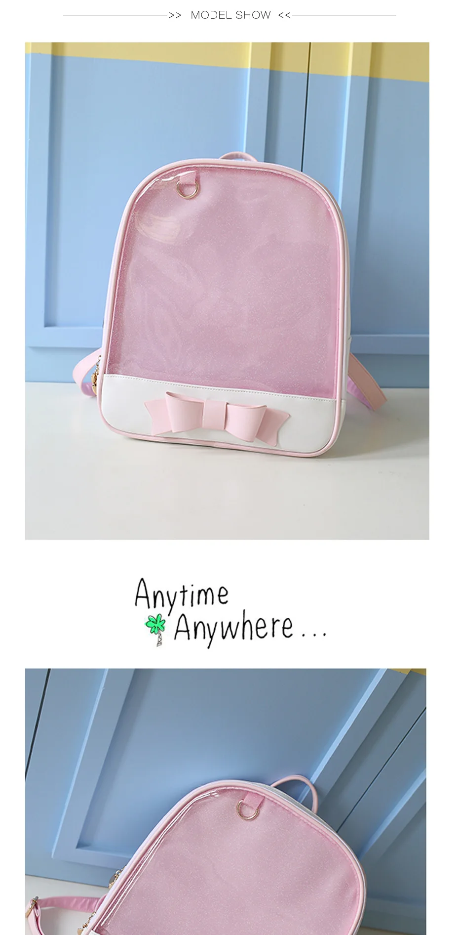 Ita Bag World - Adorable Bow Backpack Ita Bag 3 - Ita Bag World - Ita Bag World