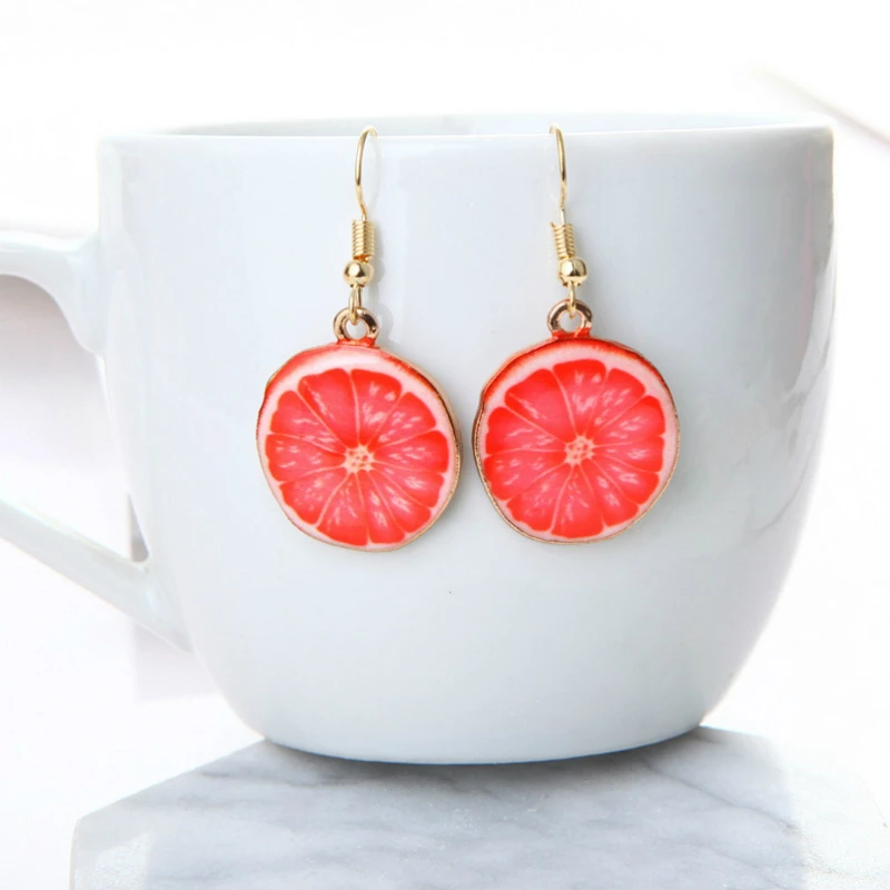 Korean Earrings Fashion Jewelry Temperament Lovely Earrings Fruit Watermelon Strawberry Kiwi Long Earrings For Women Oorbellen
Korean Earrings Fashion Jewelry Temperament Lovely Earrings Fruit Watermelon Strawberry Kiwi Long Earrings For Women Oorbellen