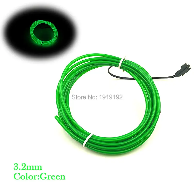 3.2mm 15Meters Flexible 10 Color EL Wire Rope Neon Light Glowing With DC-12V Inverter For Sign House Bar Scene Party Decoration
3.2mm 15Meters Flexible 10 Color EL Wire Rope Neon Light Glowing With DC-12V Inverter For Sign House Bar Scene Party Decoration